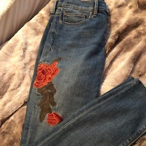 Express Embroidered Jeans